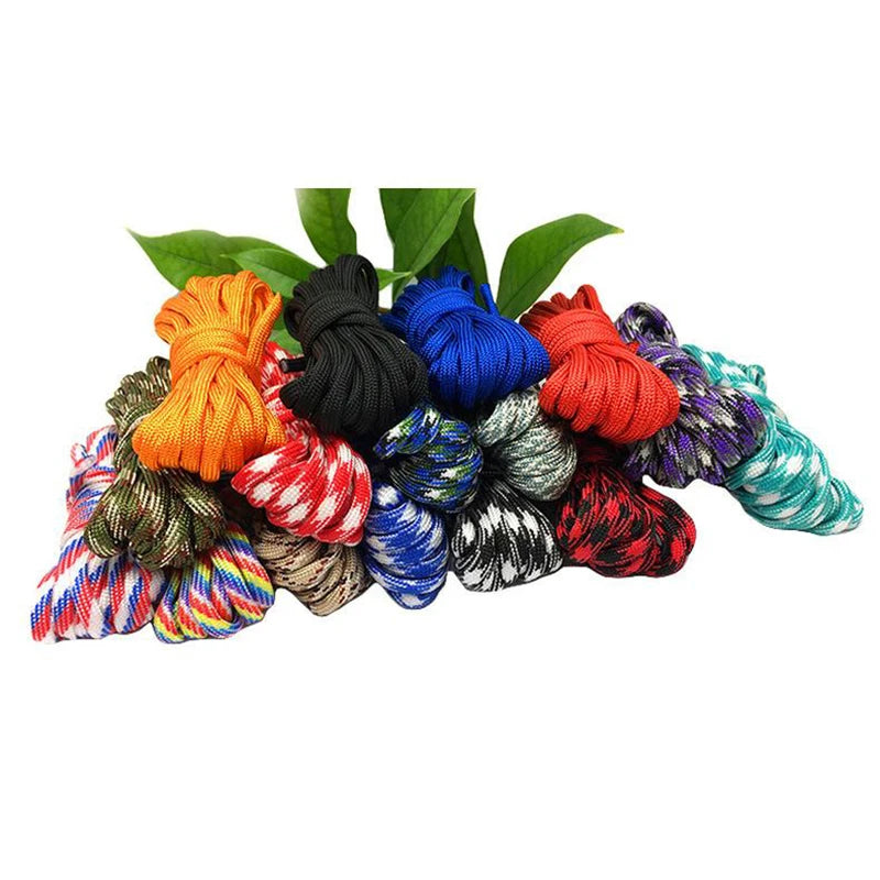 10Meters Outdoor Camping Survival Lanyard 550 7 Cores Cord Dia Qme