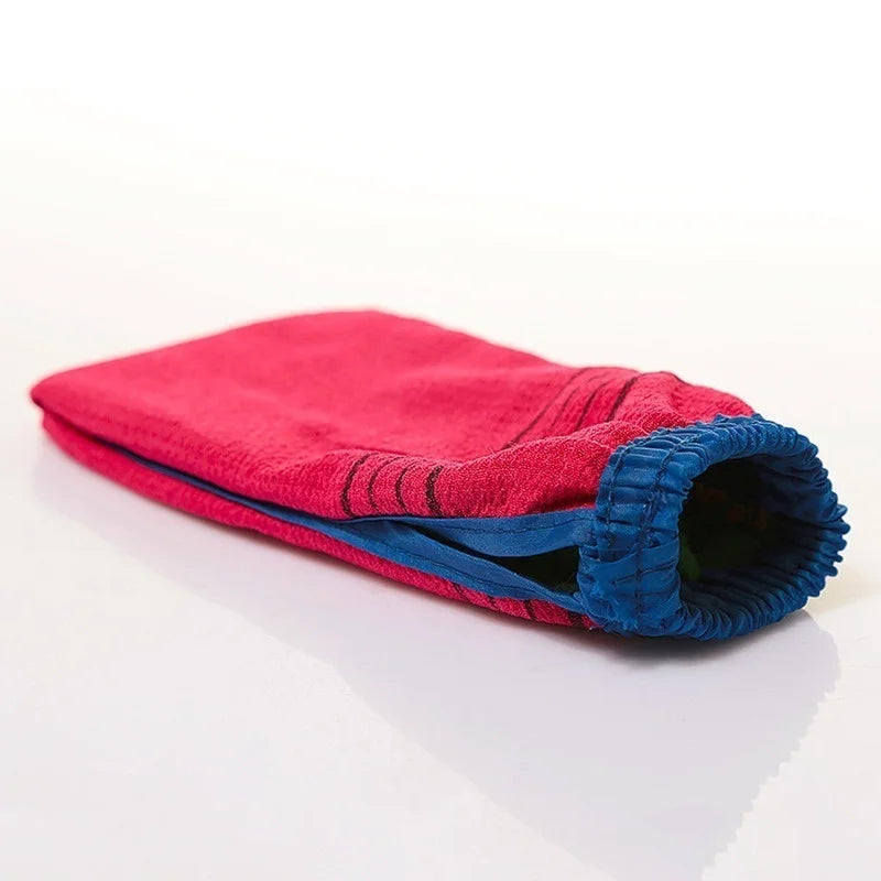 1PC Double-Sided Towel Korean Exfoliating Bath Washcloth Body Scrub Shower Towel For Adults Coarse Grain Towel Bath Supply Qme