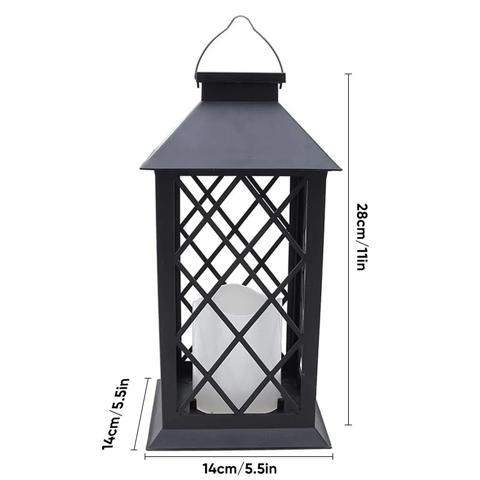 Creative Hanging Lamp Flickering Flameless Candle LED Light for Table Patio Lawn Outdoor Garden Yard Party Hanging Decoration Qme