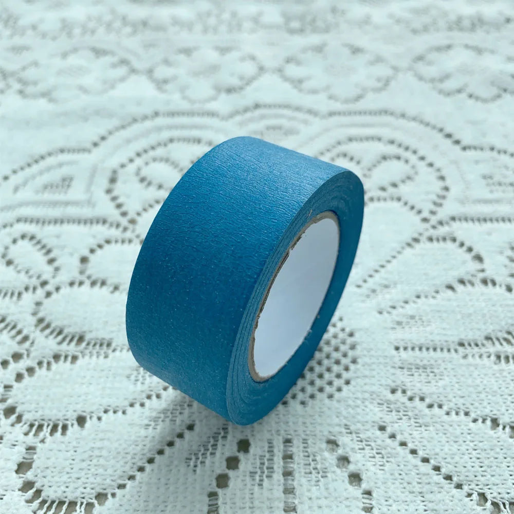 15M Colored Masking Tape Painting Painters Tape for Artist Decorators Indoor Decorating Crafts Spraying Adhesive Paint Tape Qme 1 Roll 2