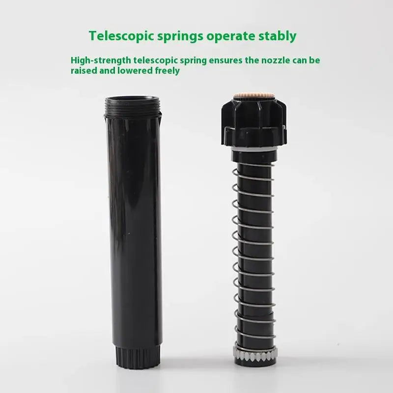 Sprinkler 360 Automatic Lift Scattering Ray Jet Watering Nozzle Lawn Qme