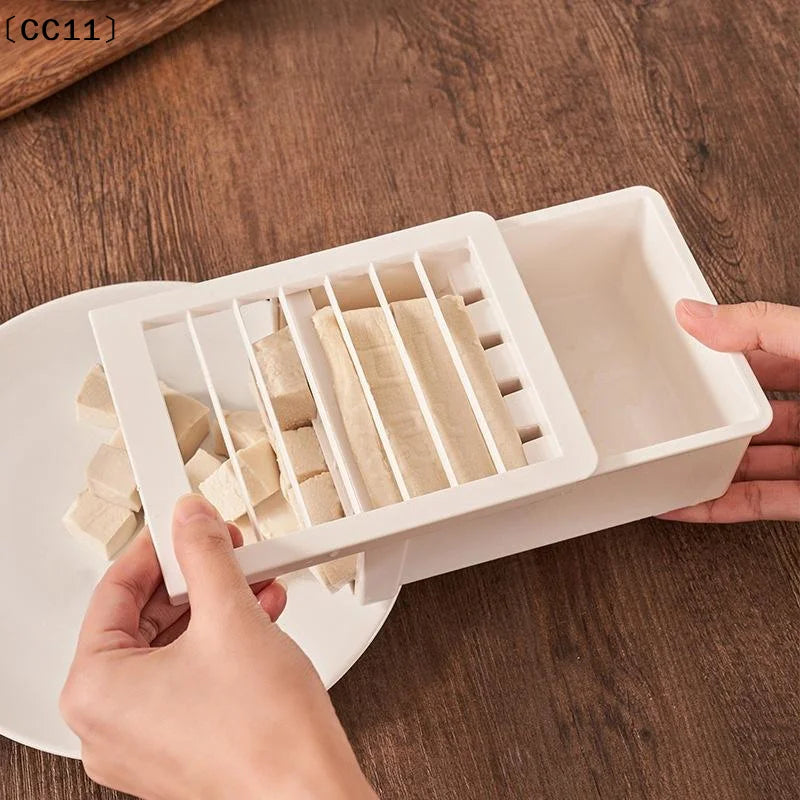 Food Grade Tofu Cutter Quick Even Cutting Non Slip Handle Diced Qme