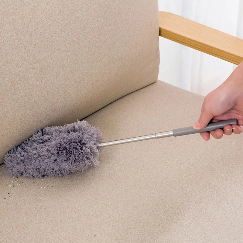 1 Retractable Dust Collector Long Handle Cleaning Vehicles Household Qme
