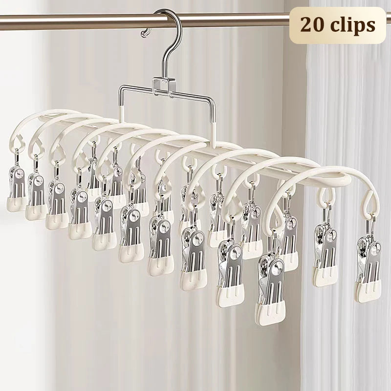 Multi-functional Household Tool Drying Socks Underwear 20-clip Qme A