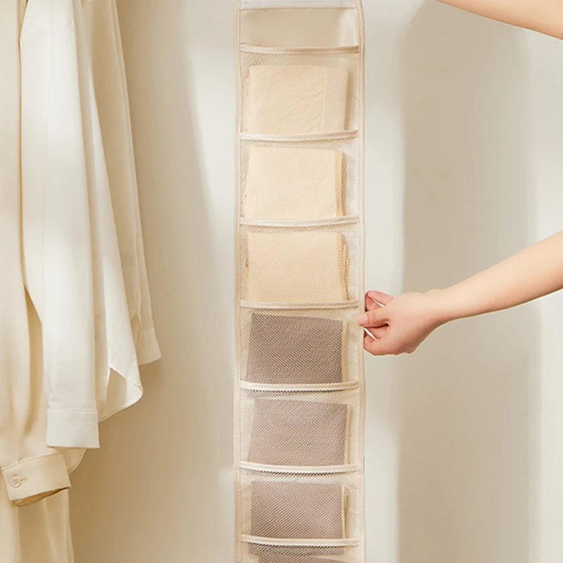 Panties Socks Storage Bag Wardrobe Organizer Underwear Behind Door Qme