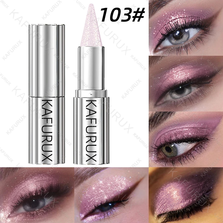 Metallic Waterproof Eyeshadow Sticks Glitter Green Liner Pen Qme 103