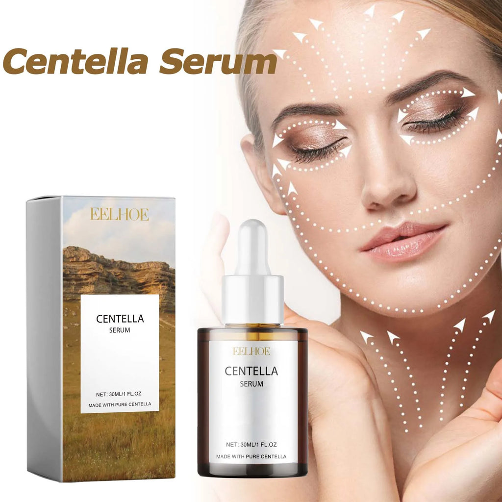 Centella Serum Nourish Improvement Dry Skin Smoothing Tightening Brightening Moisturizing Hyaluronic Acid Face Essence Skin Care Qme