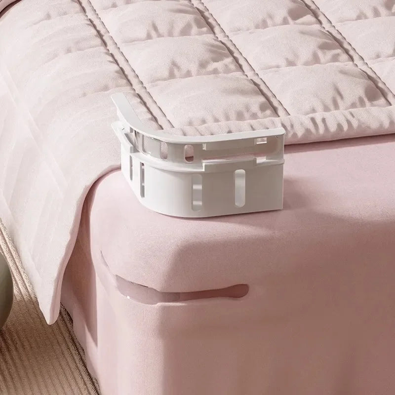 8/4/2PCS Invisible Bed Sheet Holder Clips No Slip NeedleFree Grippers Secure Safe Bedding Anti-Shift Fasteners Home/Crib Qme