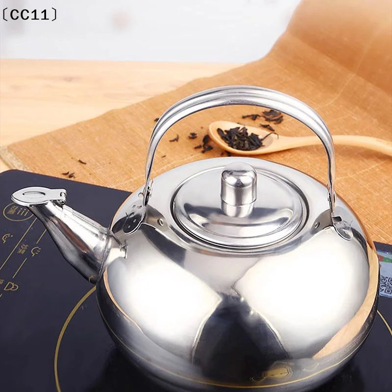 Stainless Steel Water Kettles Teapot Infuser Filter Coffee Kettle Qme