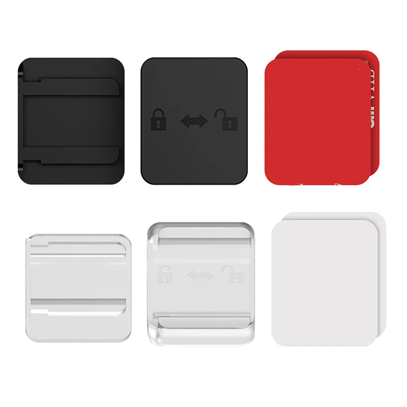 Car Toll Pass Holder Adhesive Sticky ETC Bracket Removable Easy Qme