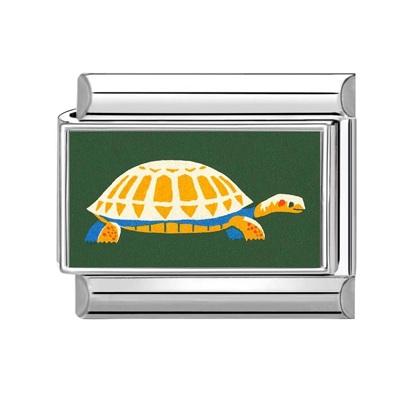 Dropshipping Wholesale Crabs Pattern Fish Shell Whale Italian Charm