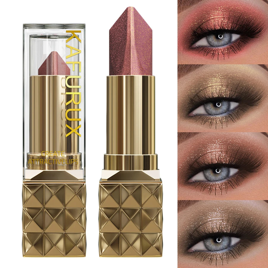 Two Eye Shadow Stick Waterproof Without Smudging Natural Contour Qme
