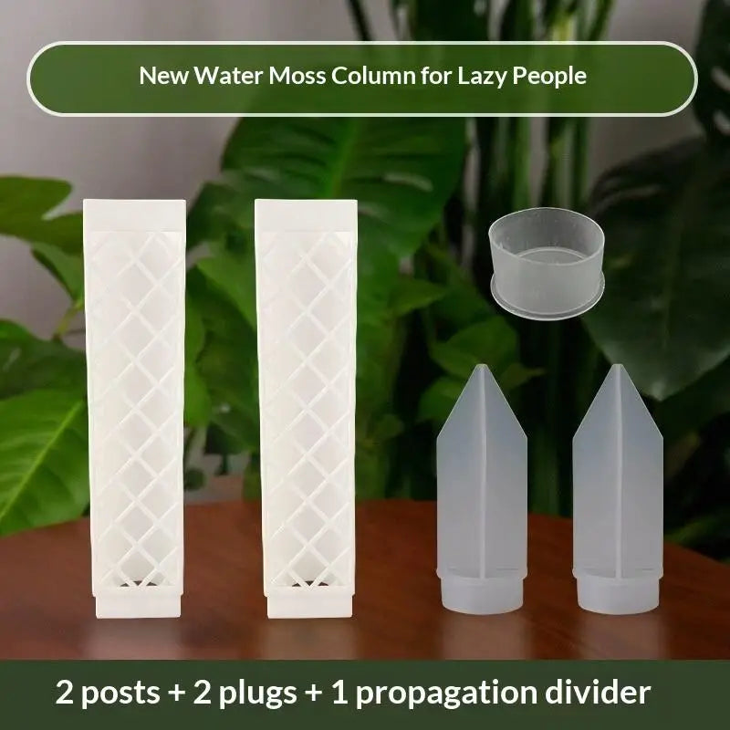 D-shaped Self-watering Plant Drip Plastic Adjustable Flow Rate Moss Qme G