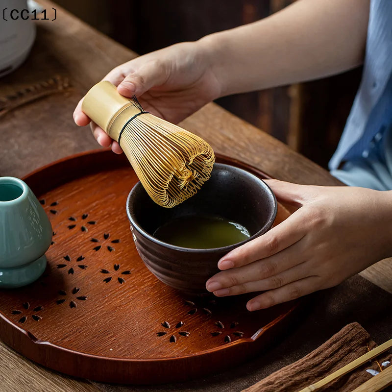Bamboo Japanese Matcha Tea Whisk Brush Accessories Making 120 Qme Default Title