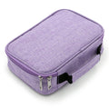 Large Capacity Pencil Case for Students - Sketch Art Supplies Organizer Multi-Pocket Heavy Duty Stationery Bag & Pen Holder Qme Purple 1pc