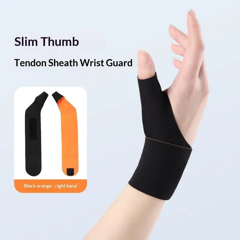Ergonomic Wrist Brace Thumb Support Relieves Finger Discomfort Qme Right Black