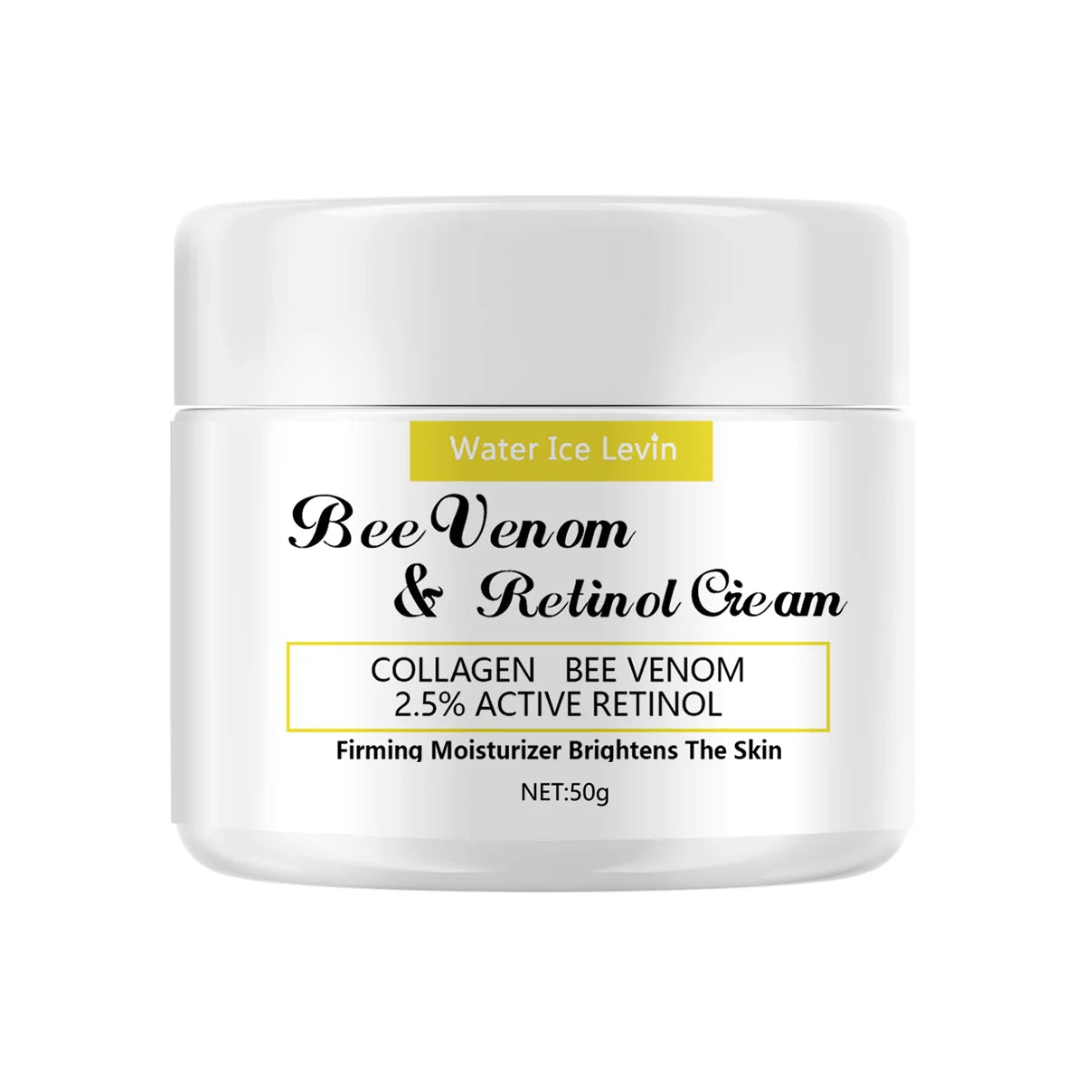 Bee Venom Retinol Cream Soothing moisturizing lotion with natural honey for all skin types, fresh fragrance for daily use Qme 50g