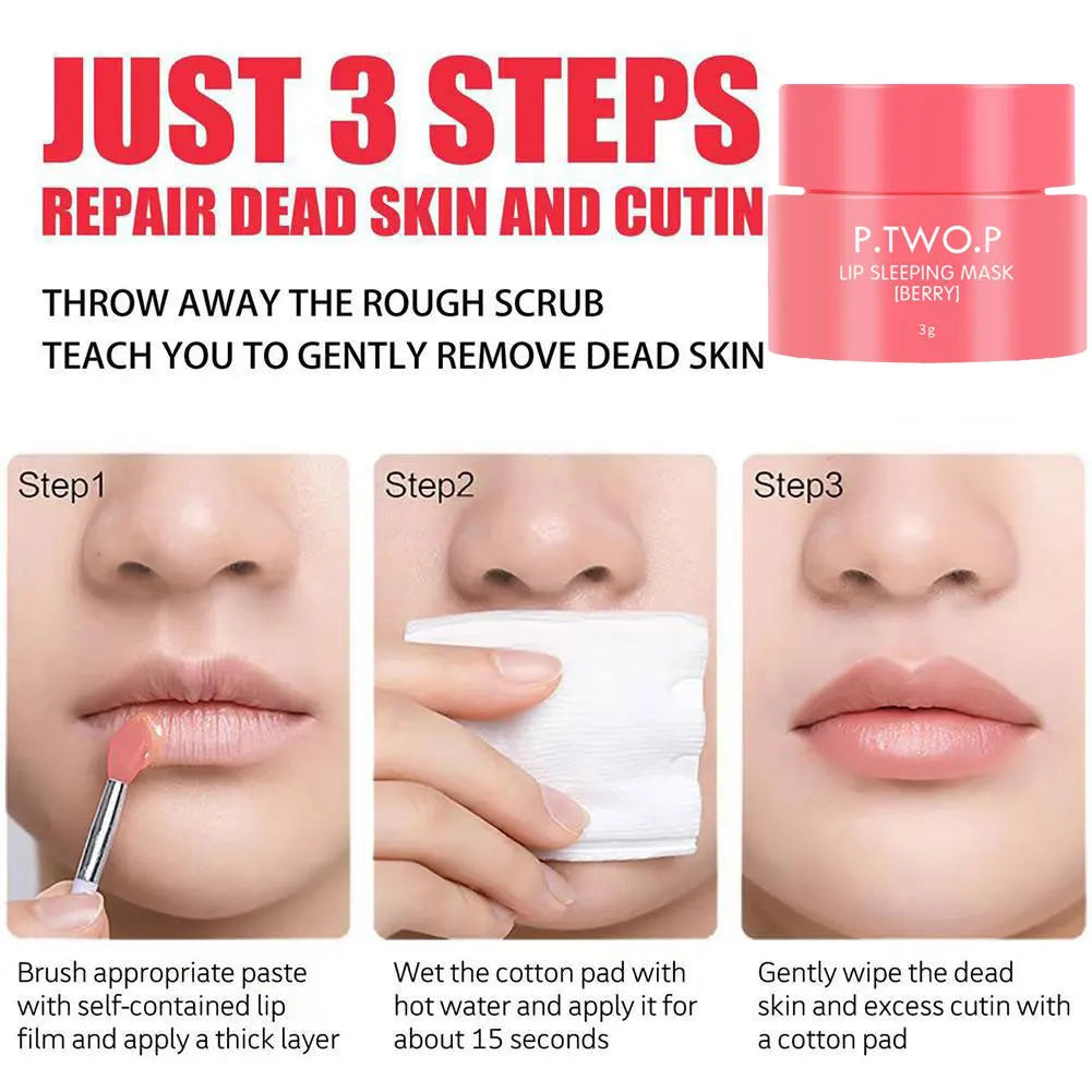 Jelly Lip Balm Fruite Fragrance Moisturizing Gloss Mask Base Makeup Qme
