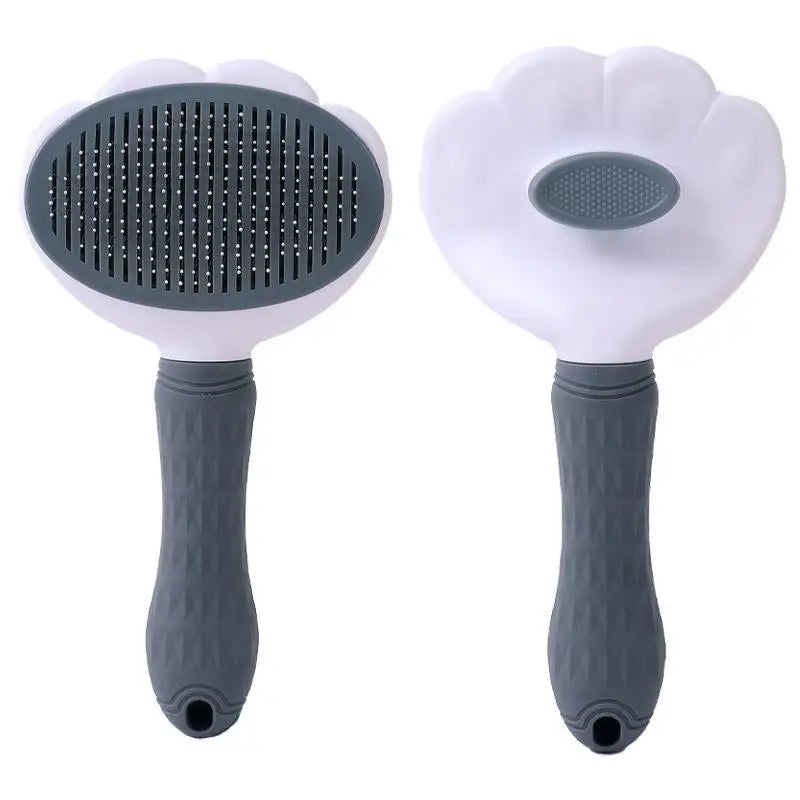 Pet Dog Brush Cat Comb Self Cleaning Pet Hair Remover Brush For Dogs Cats Grooming Tools Pet's Dematting Comb Dogs Accessories Qme A4