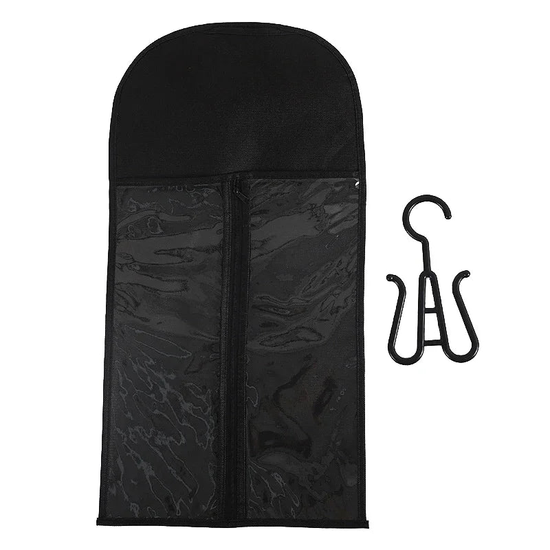 Wig Storage Bag Hanger Holder Case Wigs Pouch Water Dust-proof Qme