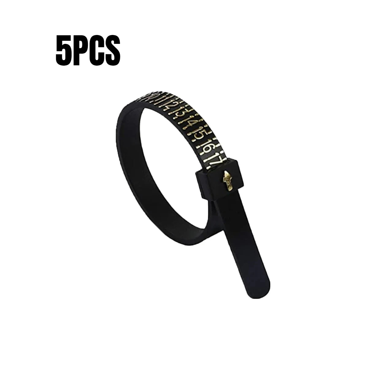 1pc Ring Size Measuring Instrument Ring Size Measuring Instrument Male and Female Finger Size, Ring Measuring Tool Qme 5Pcs