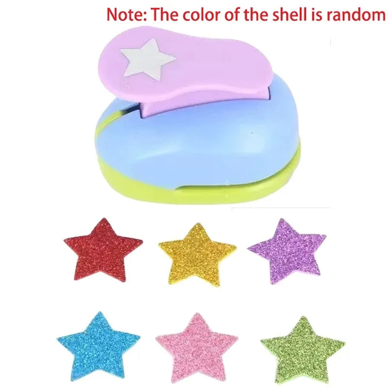 Flower Punch Furador 5*3*4.5cm Diy Paper Cut Eva Foam Maker Puncher Scrapbooking Labor Saving for Hole Punch Embossing Qme F