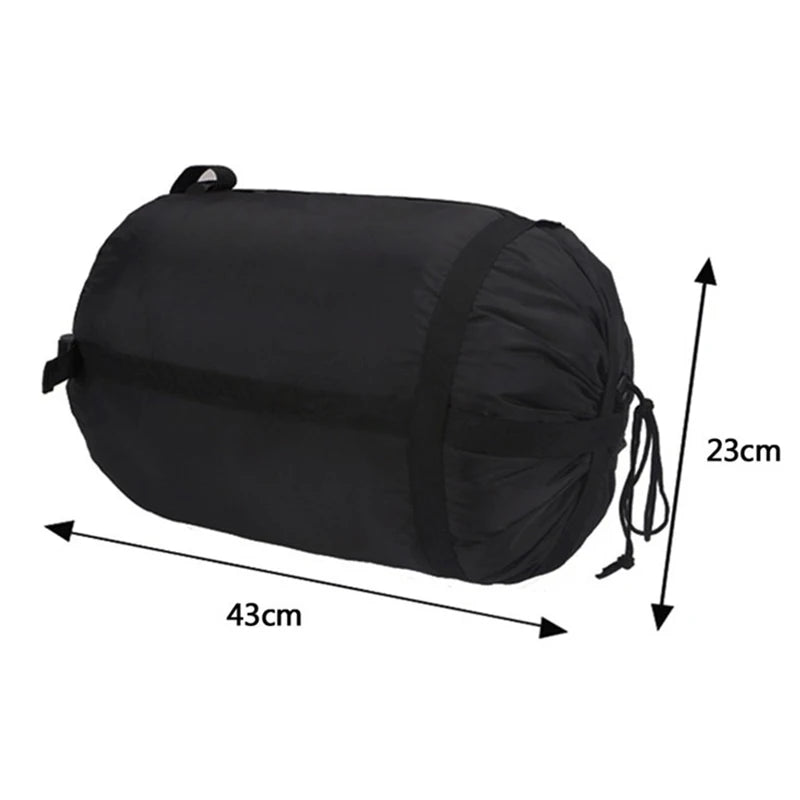 Outdoor Waterproof Compression Sleeping Bag Sport Cover Stuff Sack Qme