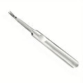 Professional Silver Stainless Steel Finger Cuticle Cleaner Fork Qme Light Grey