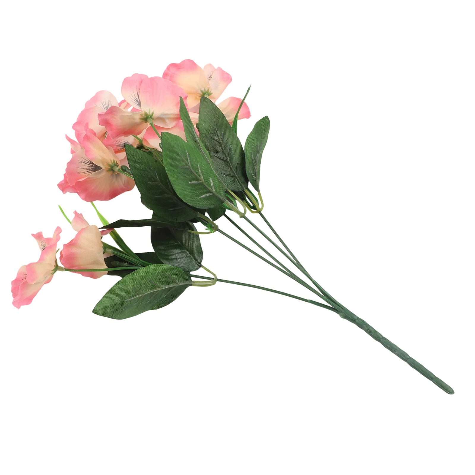 1 Pc Artificial Pansy Flowers Fake Flower For Wedding Party Home Plant Bunch Balcony Decoration Artificial Flowers Qme