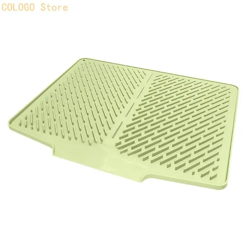 Fast Drying Kitchen Aid Flexible Sheet Drinkware Plates Chopping Qme Green CN