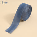 2M-5M Self-Adhesive Pants Paste Iron on Pants Edge Shorten Self-Adhesive Pants Mouth Repair Paste Hem Tape for Jeans Trousers Qme Blue 2M