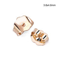 A Pair 14k Gold Filled Earrings Back Stopper Ear Stud 5Size Ear Post Nuts For DIY Earrings Stud Pin Caps Jewelry Making Supplies Qme 3.8x4.6mm-a pair