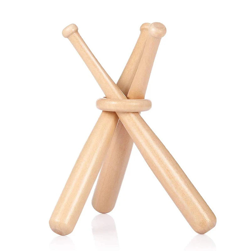 Can Be Used As Logo Baseball Bat Miniature Wooden Round Solid Stick Qme