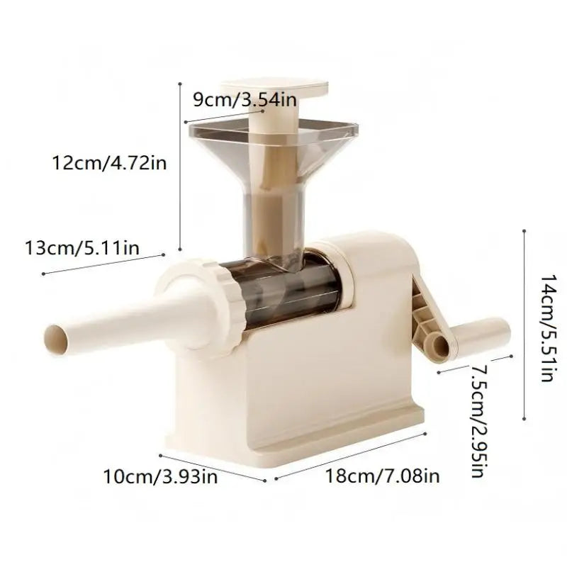 Manual Sausage Stuffer Machine Meat Grinder Filling Maker Tubing Qme