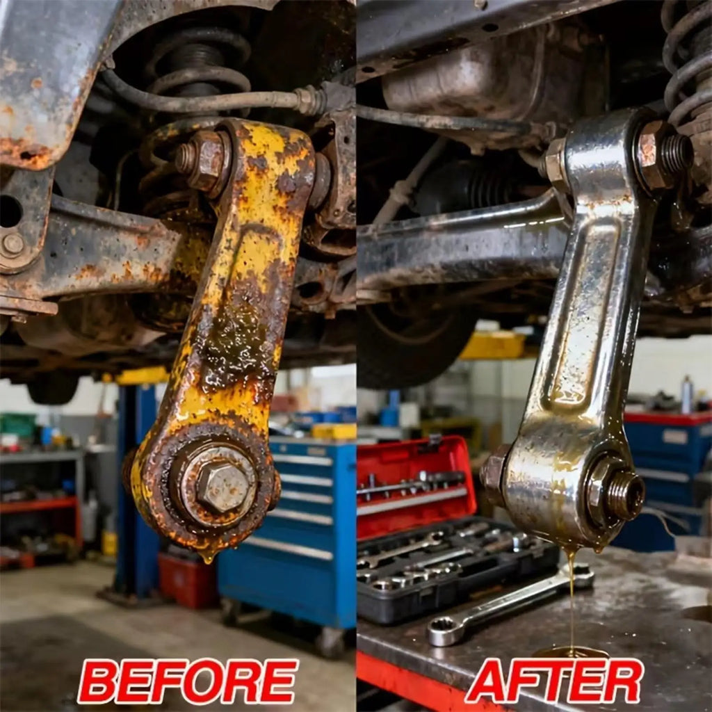 Rust Remover Restore Shine Lubrication 100ml Vehicles Metal Rust Remover for Equipment Maintenance Hinges Chassis Bolts Bicycle Qme