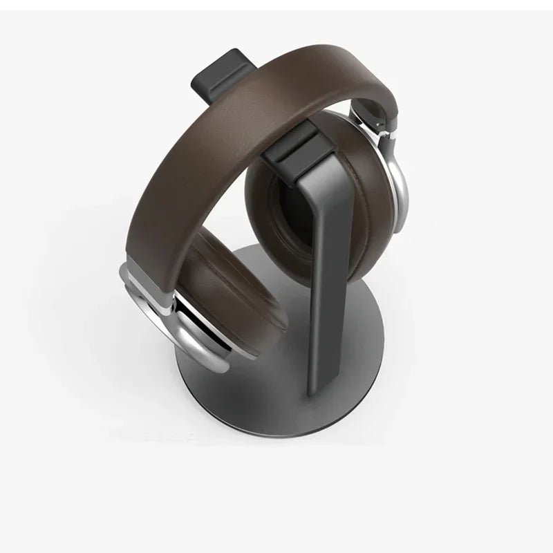 Universal Metal Holder for Desk Display & Storage, Aluminum H - Shape Headphone Stand Qme