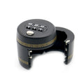 Combination Lock For Wine Liquor Bottle Wine Bottle Top Stopper Bottle Password Code Lock For Bottle Between 26mm To 28mm Qme black No