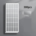 160/300/600 Reusable Waterproof PET Labels - Smooth Writing Surface, for Folders, Home Storage, Multi-functional Labels. Qme Trumpet-300pcs