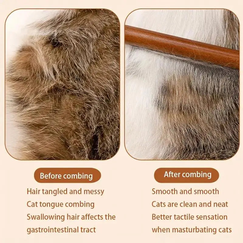 Eye-poop Comb Cat Hair Pet Clean Supplies Woodiness Facial Cleaning Qme
