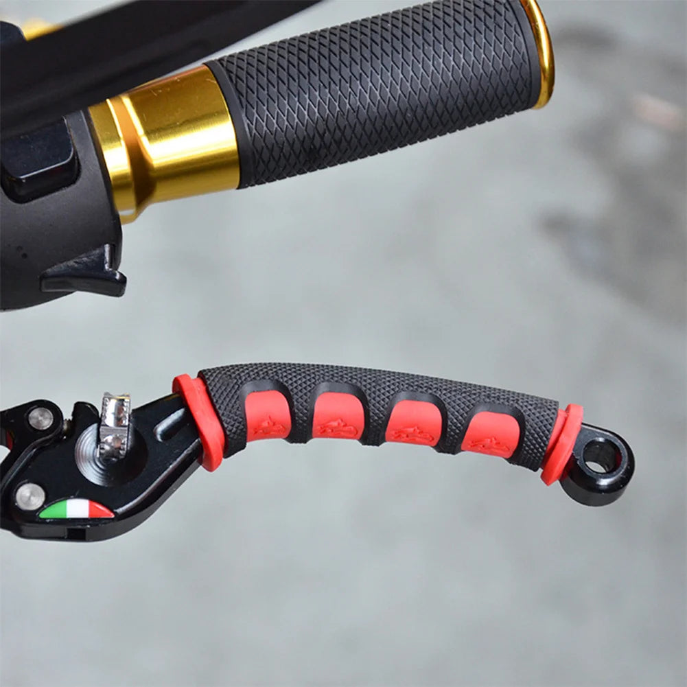 Universal Motorcycle Brake Lever Cover Handle Silicone Sleeve Motorcycle Bicycle Handle Protection Accessories Qme