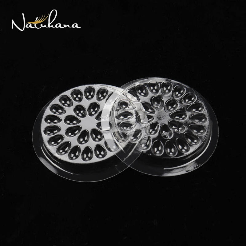 Glue Gasket Eyelash Holder Adhesive Pallet Extension Pads Stand Qme Transparent