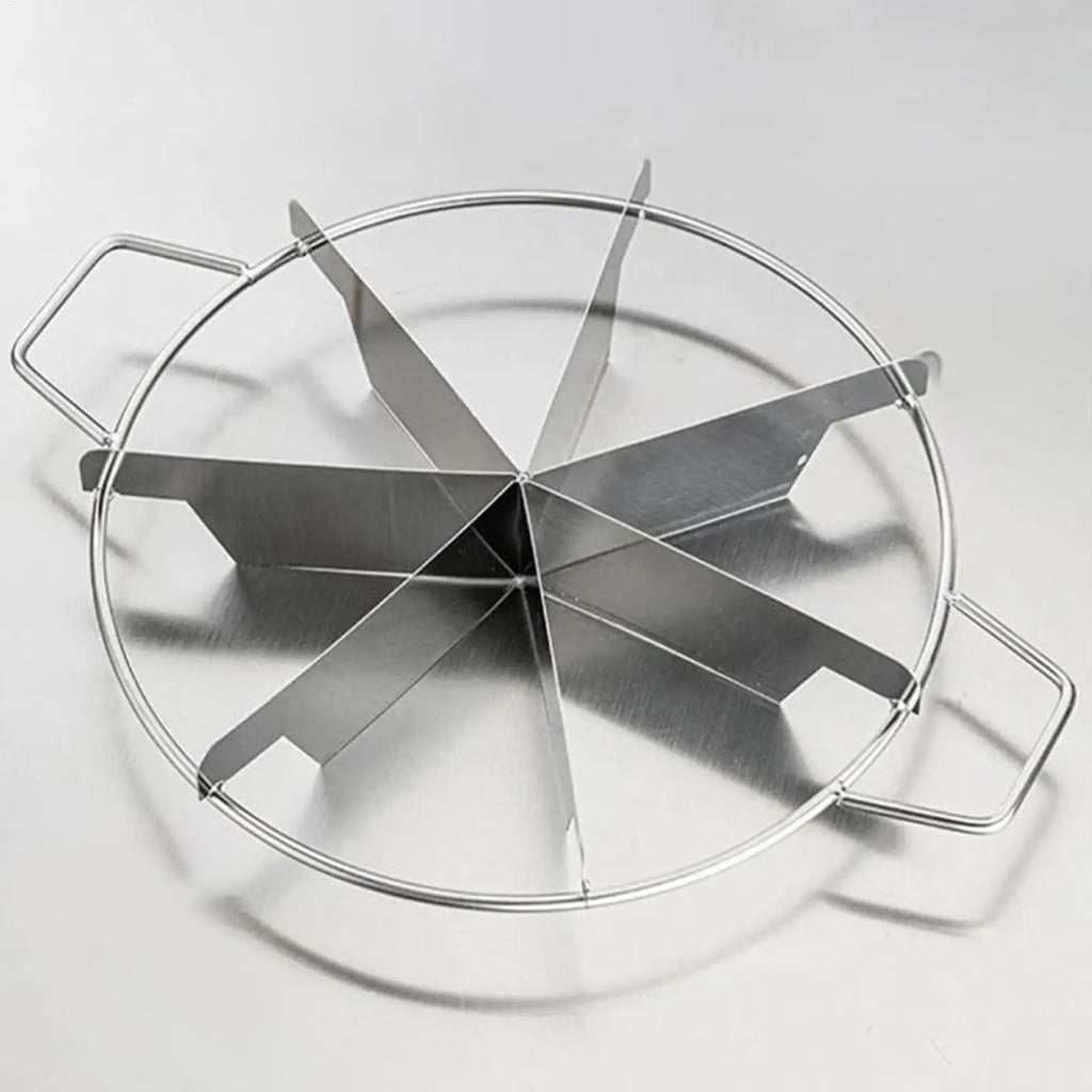 Pie Divider Stainless Steel Cake Slicer for Even Slices Non-Stick Kitchen Gadgets Pastry Cheese Pizza Cutting Press Tool Qme