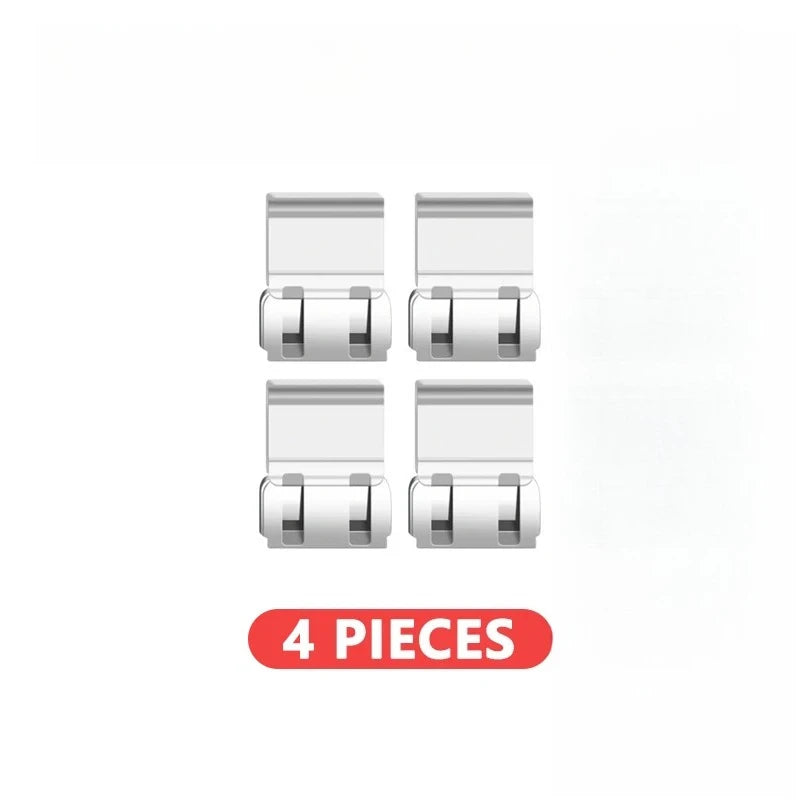 4 Invisible Leg Shortening Clip Non-slip Pants Edge Quick Fix Hem Qme 4PCS