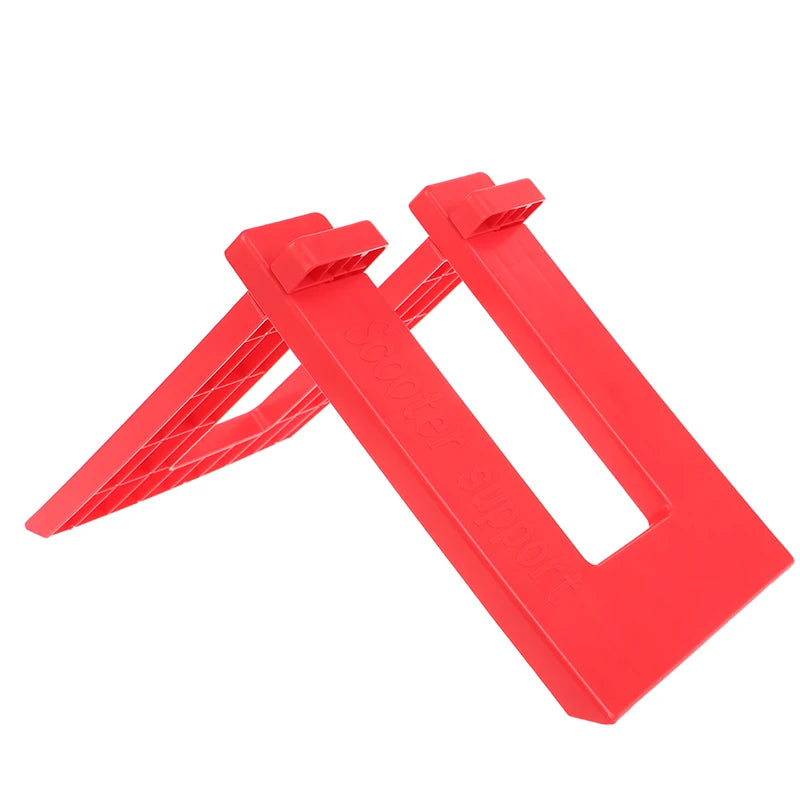 10 Kids Children Bike Plastic Bracket Parking Stand Balance Holder Qme Red