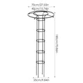 Trellis for Climbing Plants Vegetable Vertical Support Frame Outdoor Gardening Support Trellis for Climbing Plants Flowers Vines Qme 180cm
