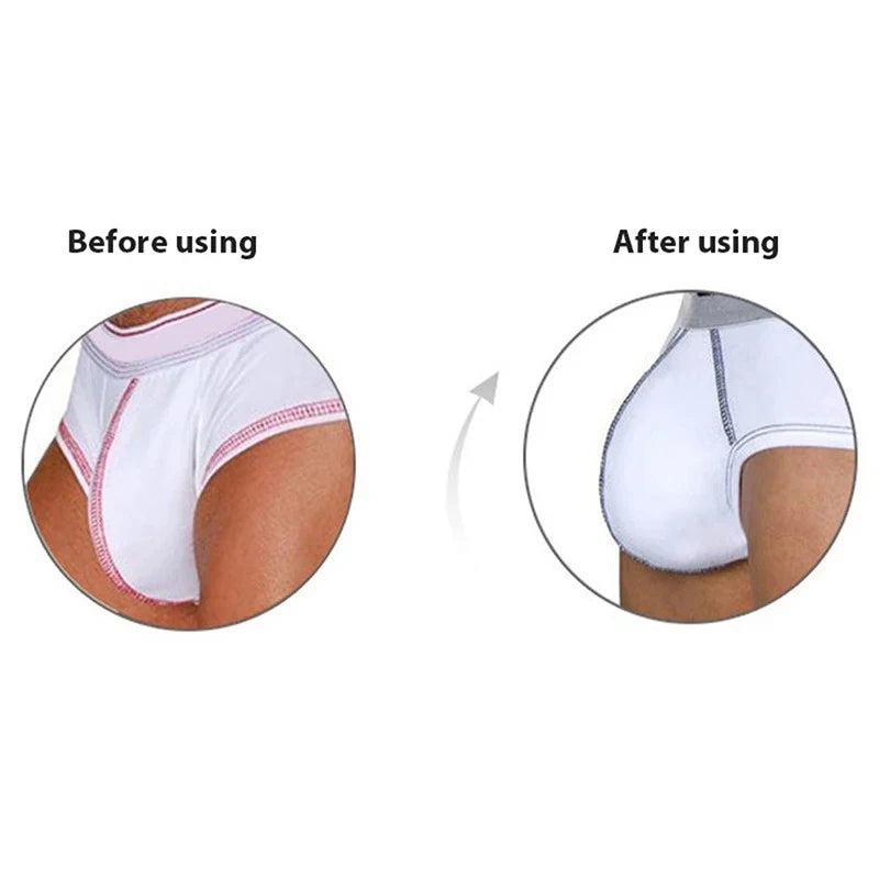 Mens 3D Silicone Pouch Gaff Pads Underwear Inserts Crotch Enhancer Skiing Protective Gear For Sports Dancing Crossdresser. Qme