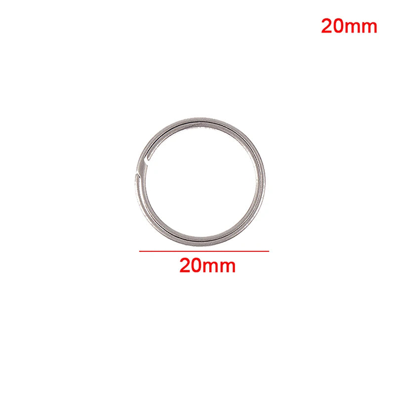 Titanium Key Ring Camping Outdoor Male Creativity Small Tool Car Qme 20mm