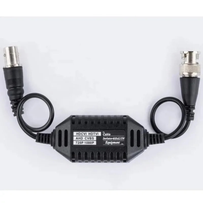 1PCS Passive Video Coaxial Anti-interference Filter Amplifier Surveillance Camera Ground Loop Transmission Isolator Qme