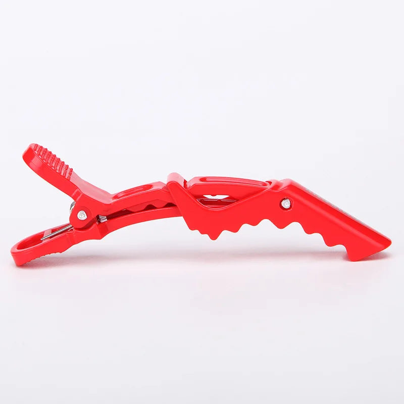 Alligator Hair Clip Hairdressing Clamps Plastic Claw Hairpins Barber Qme