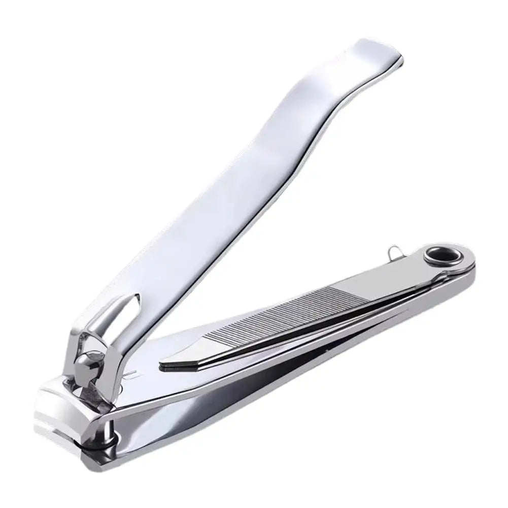 Premium Stainless Steel Nail Clipper Ultra Sharp Sturdy Fingernail Qme 1PC
